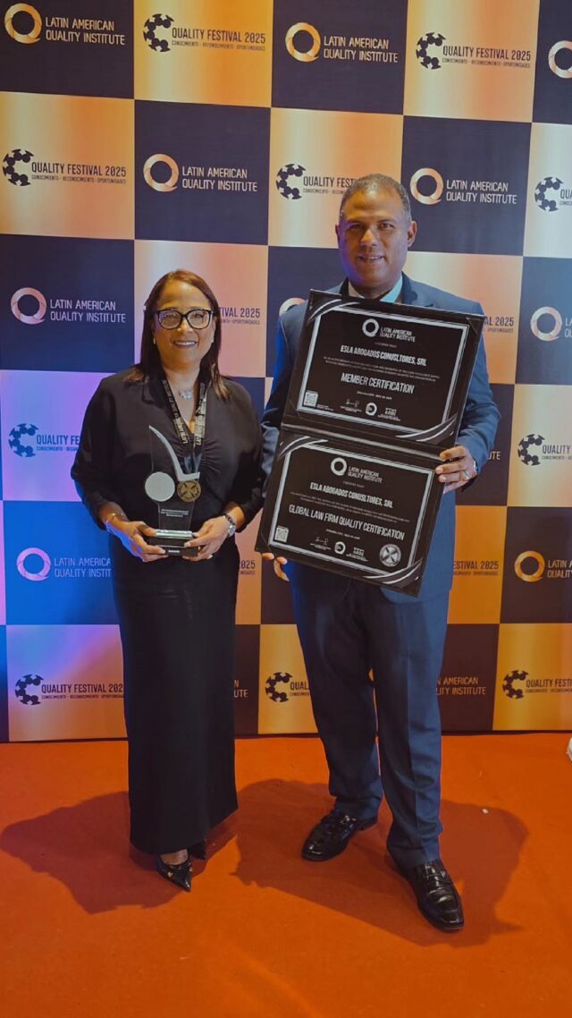 ESLA Abogados Consultores es reconocida por el Quality Festival 2025 en Panamá
